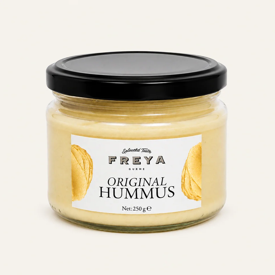Freya Classic Hummus — English label