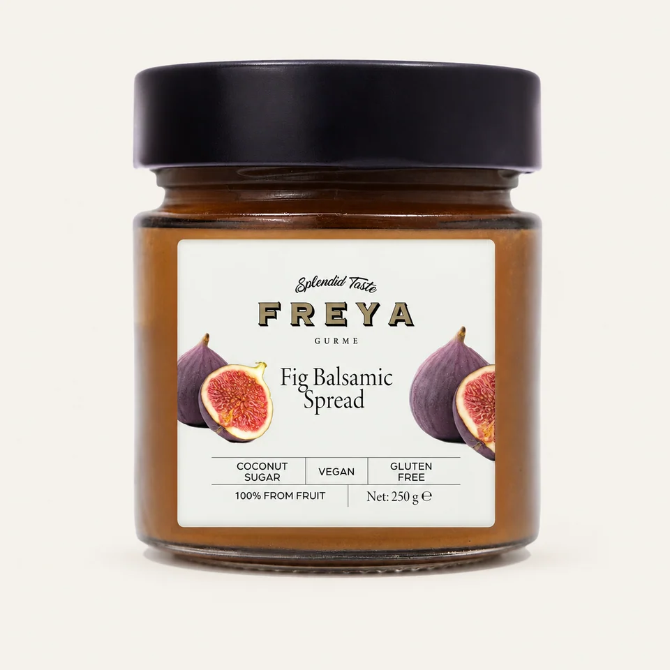 Freya Fig Balsamic Spread — English label